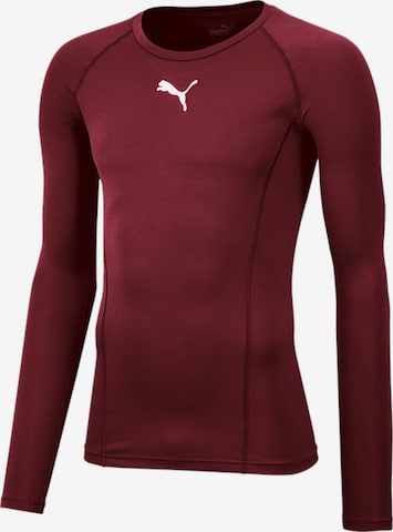 PUMA Base Layer in Red: front