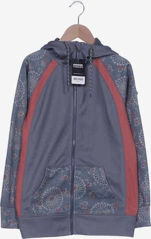 BURTON Sweatshirt & Zip-Up Hoodie in XS in Grey: front