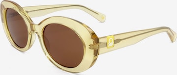 Occhiali da sole 'BE5055' di UNITED COLORS OF BENETTON in giallo: frontale
