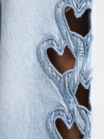 IT'S BASIC Baggy Jeans 'SUPER BAGGY LOW RISE JEANS' in Blue