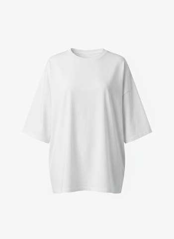 TEESHOPPEN Shirt in White: front