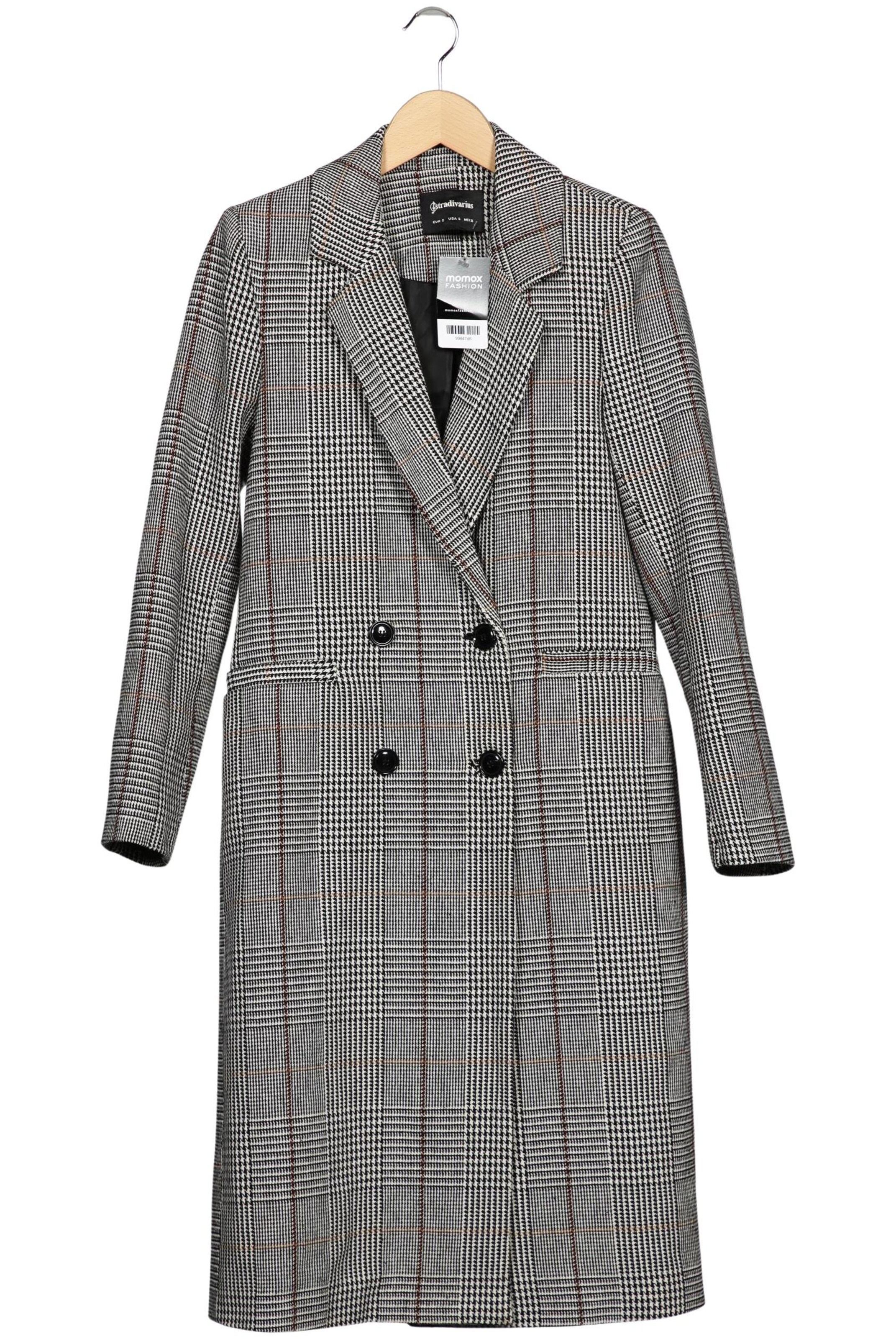 Stradivarius Jacket & Coat in S in Grey: front