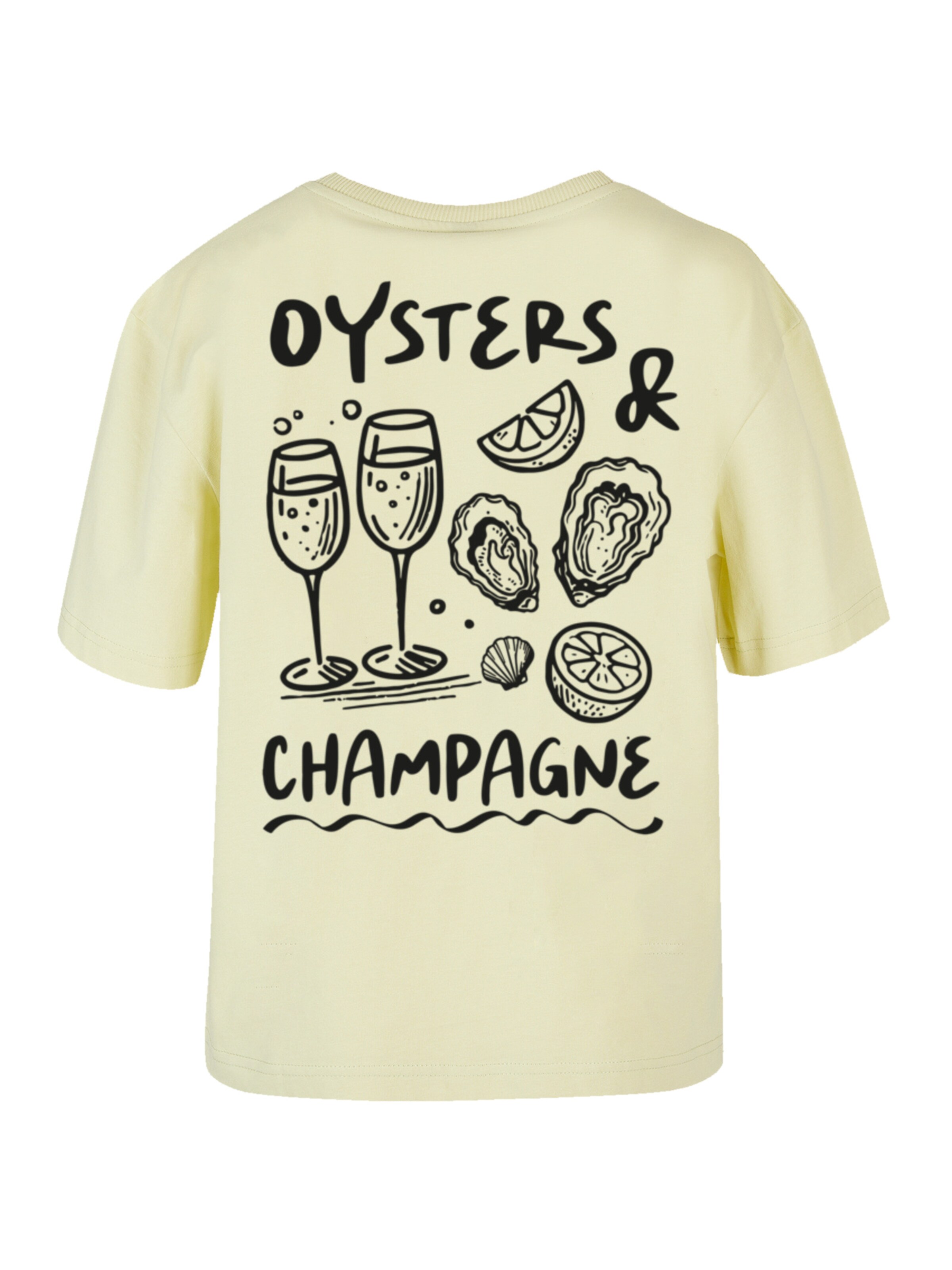 T-shirt F4NT4STIC en jaune