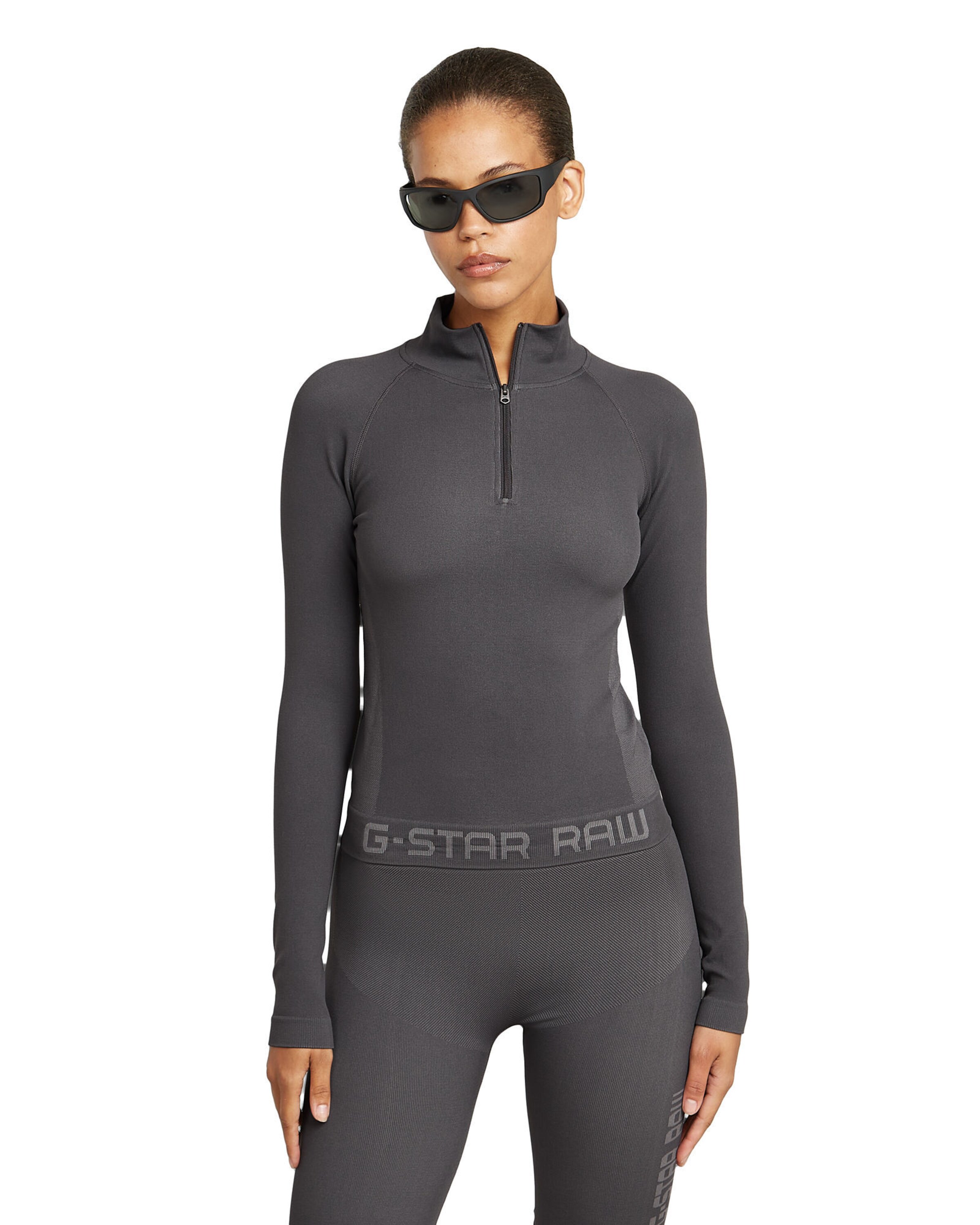 G-STAR Shirt in Grijs: voorkant