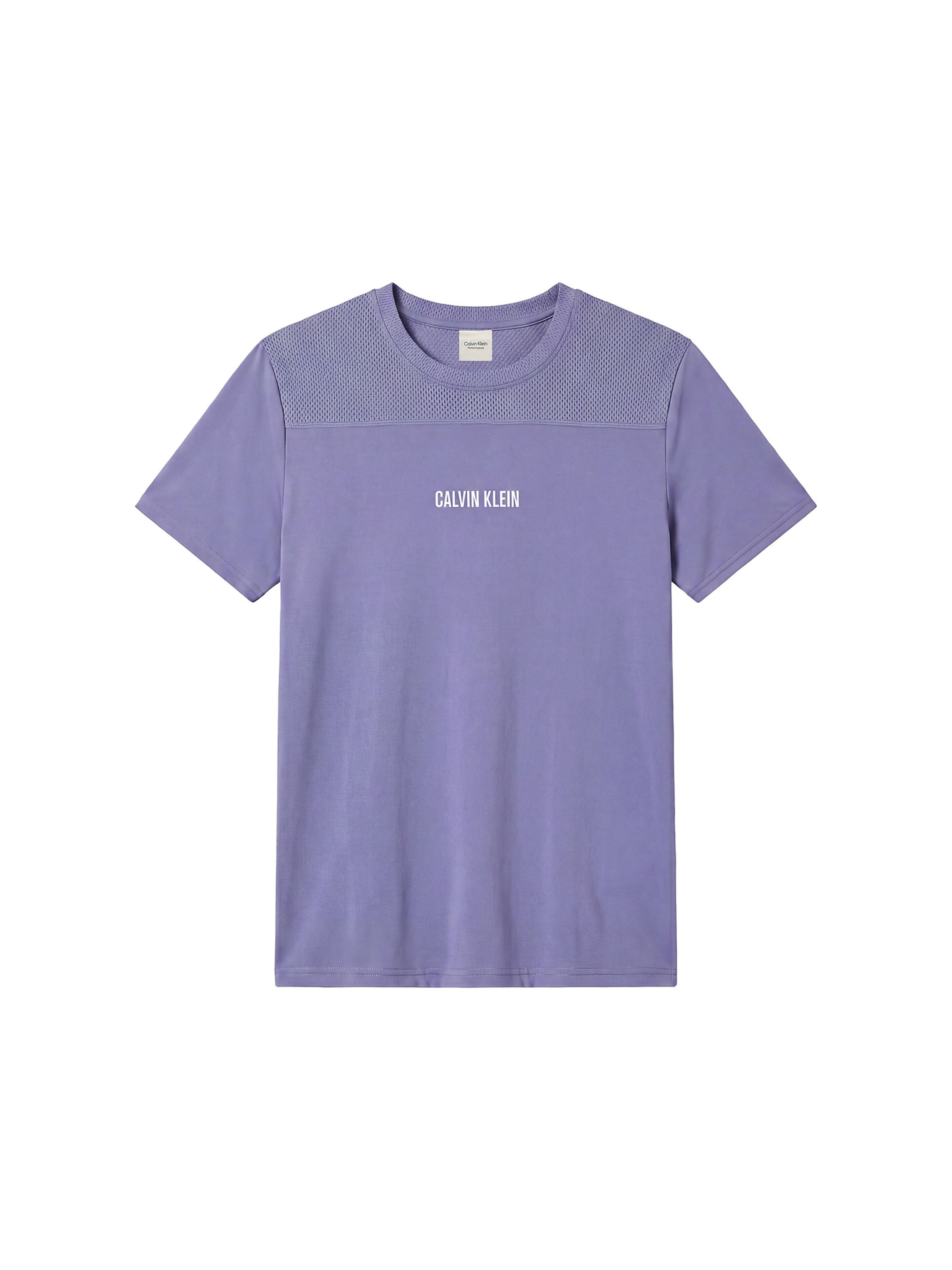 Calvin Klein Sport Functioneel shirt in Lila: voorkant