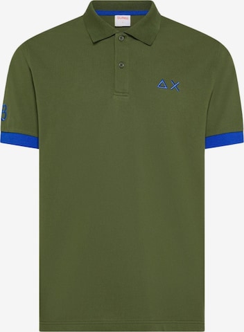 T-Shirt SUN68 en vert : devant