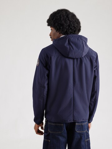 NAPAPIJRI Between-Season Jacket 'ASHERMAN' in Blue: back
