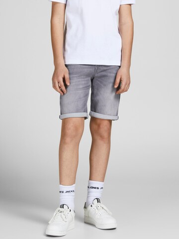 Jack & Jones Junior - regular Vaquero 'Rick' en gris: frente