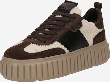 Kennel & Schmenger Sneaker 'Zap' in Braun: Vorderseite