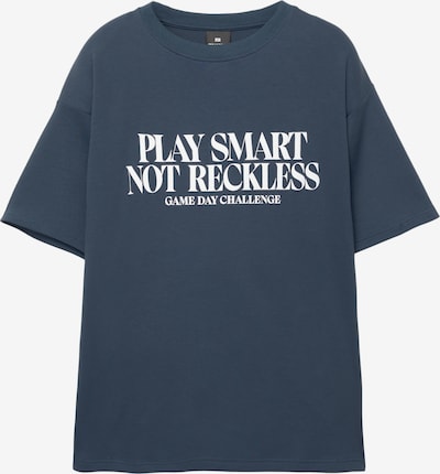 Pull&Bear Majica veličine S u safirno plava / bijela, Pregled proizvoda