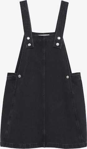 MANGO Overall Skirt in Black: front
