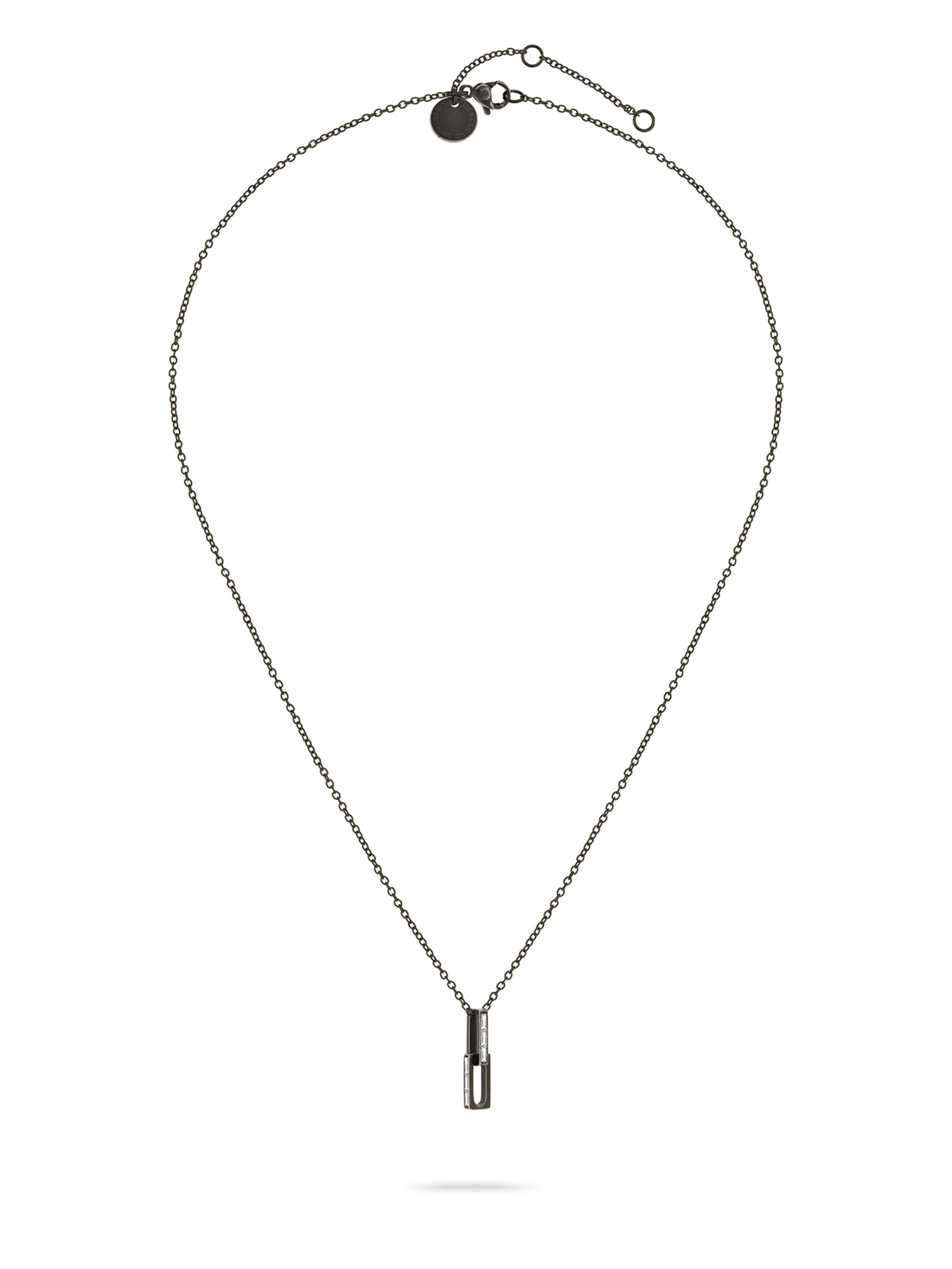 Liebeskind Berlin Kette in Schwarz: Vorderseite