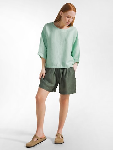 DEHA Bluse 'Shiny' in Grün