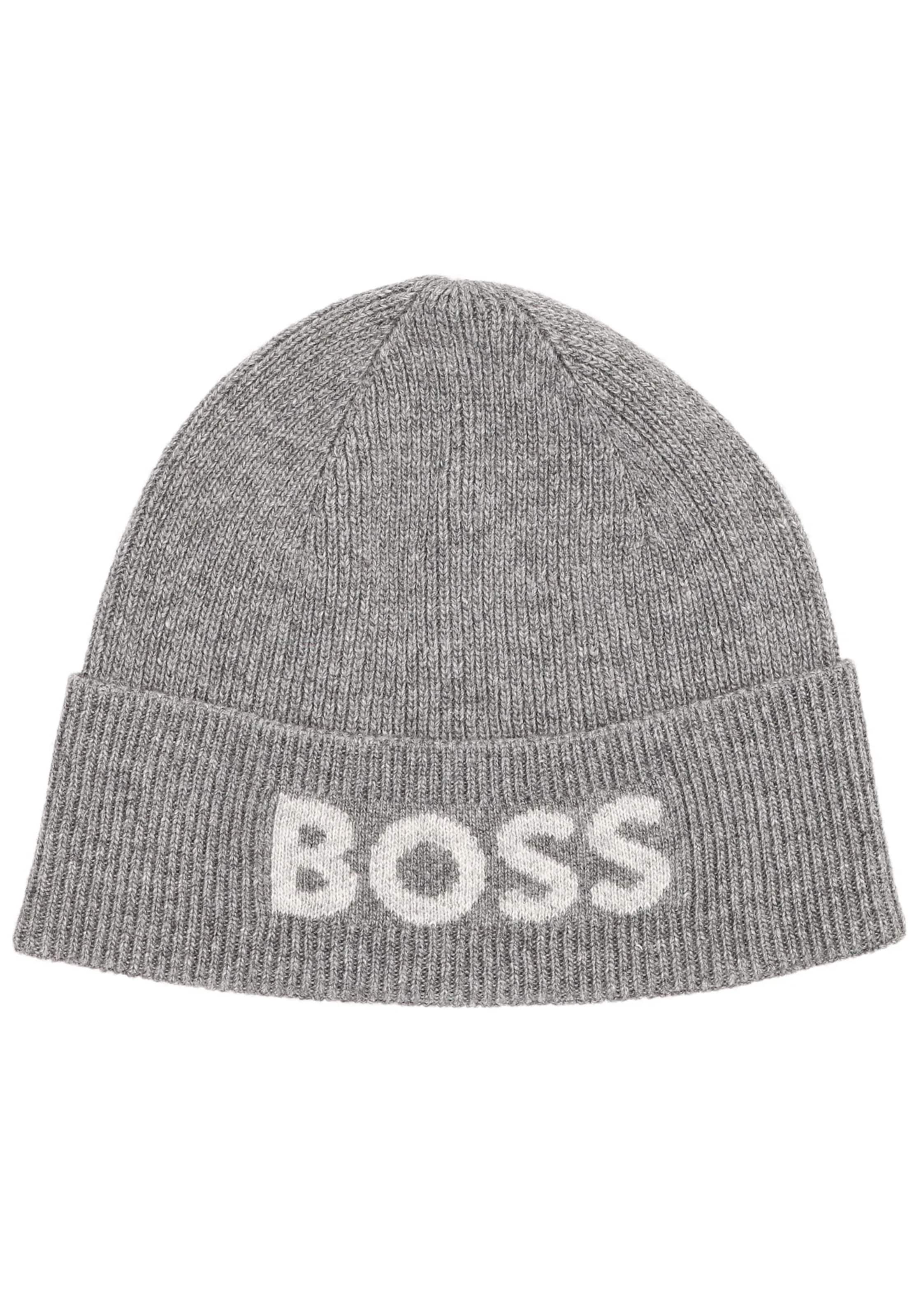 BOSS Beanie ' Elios' in Beige / Grey, Item view