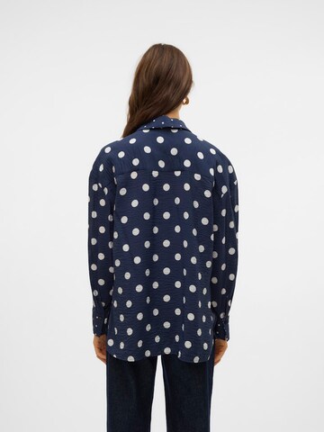 VERO MODA Bluse i blå