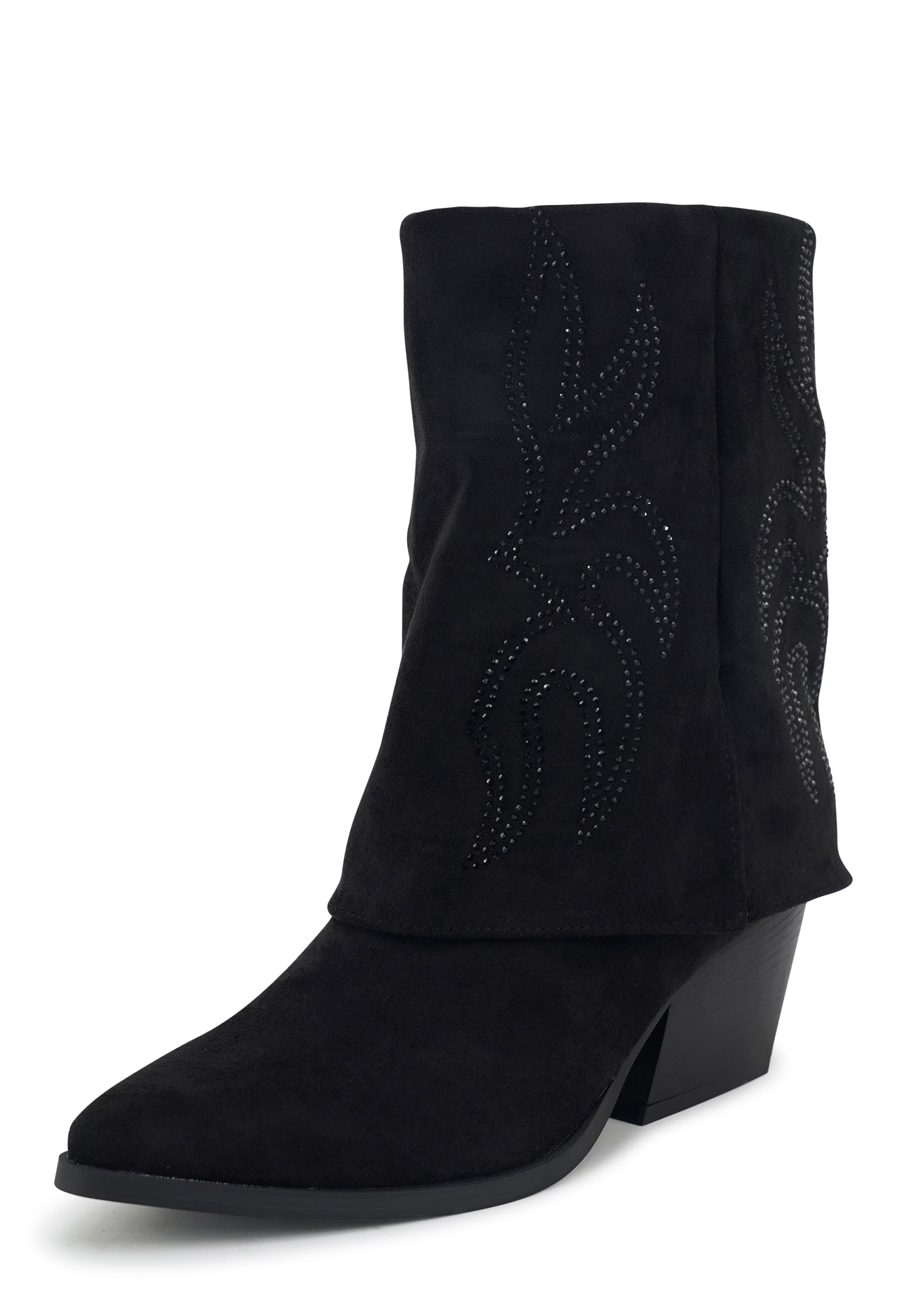 Findlay Cowboy boot 'Chaska' in Black: front