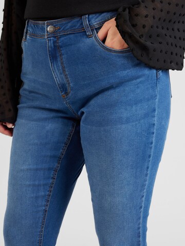 Skinny Jean 'JEN' Noisy May Curve en bleu