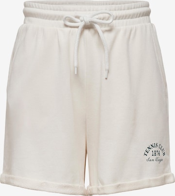 ONLY Regular Shorts in Weiß: predná strana