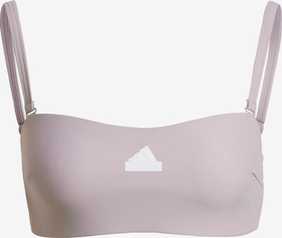 ADIDAS PERFORMANCE Hauts de bikini sport 'Iconisea' en violet / blanc, Vue avec produit