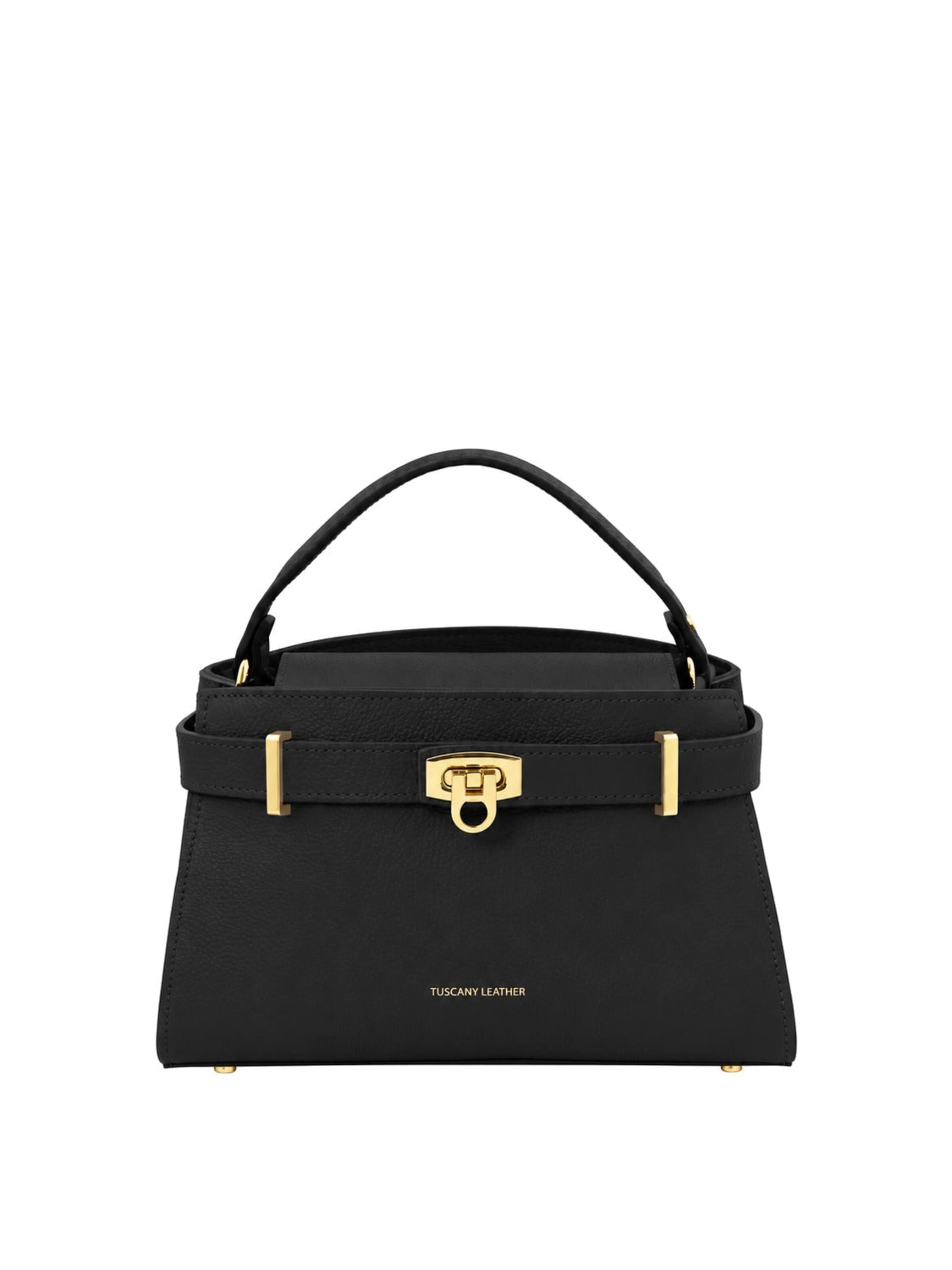 Tuscany Leather Poodlemiskott 'Maisy', värv must: eest vaates