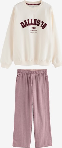 raudona Next Pižama: priekis