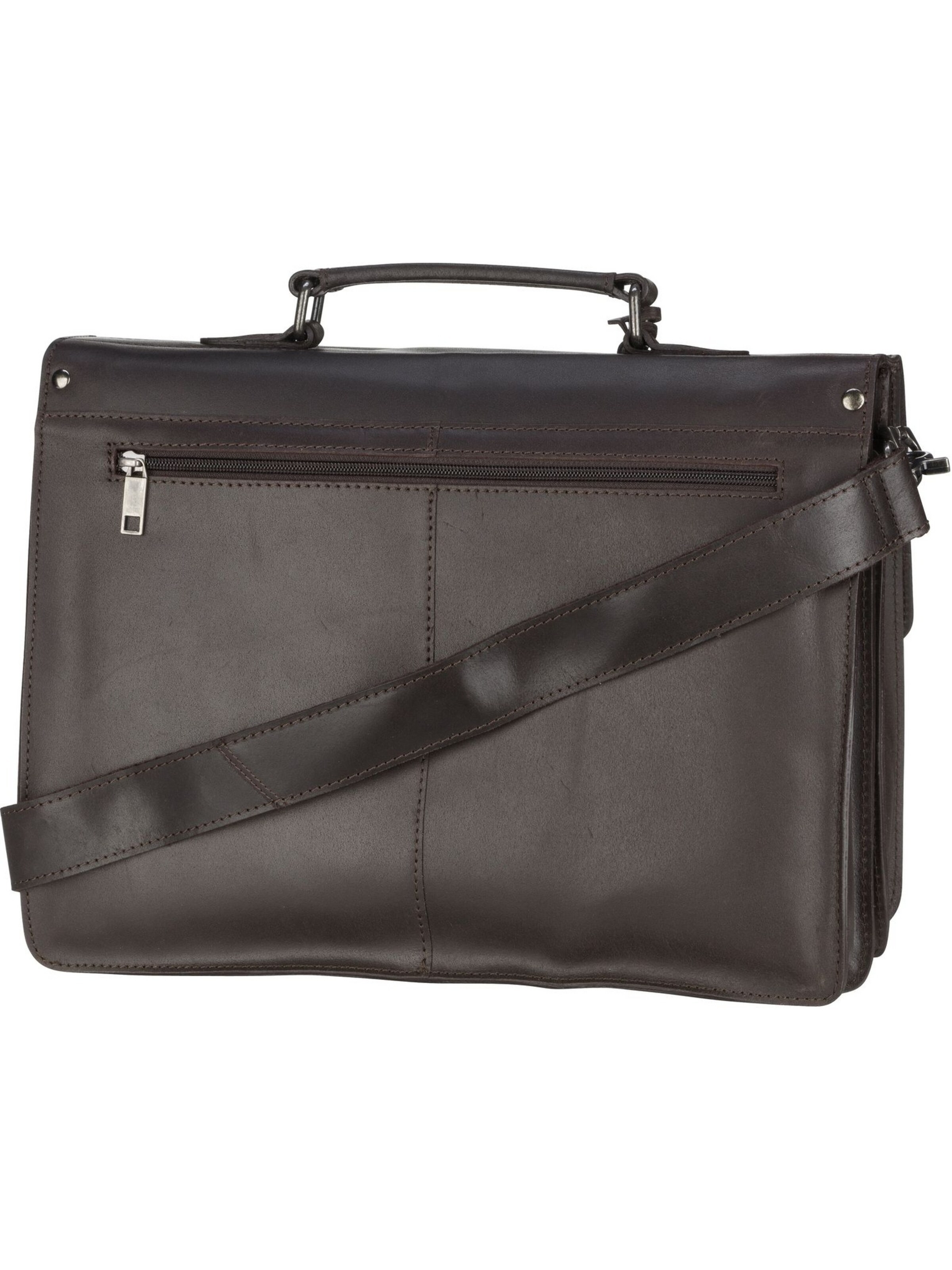 Porte-documents Burkely en marron