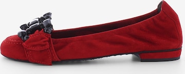 Kennel & Schmenger Ballet Flats ' MALU ' in Red: front