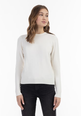 MYMO Sweater in White: front