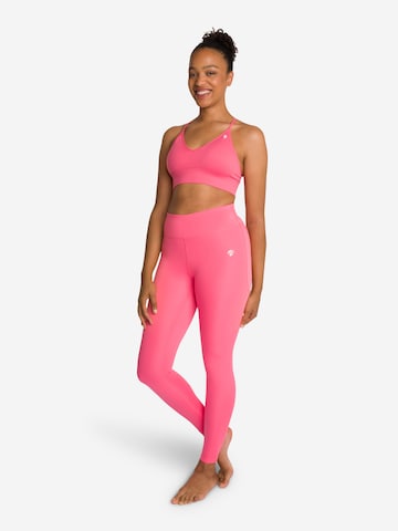 OCEANSAPART Slimfit Leggings 'Soho' i rosa