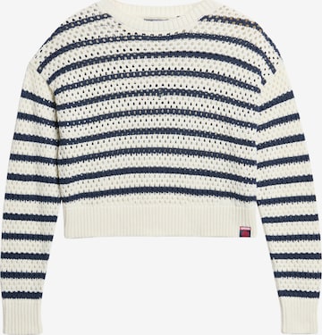 Superdry & Co Trui in Wit: voorkant