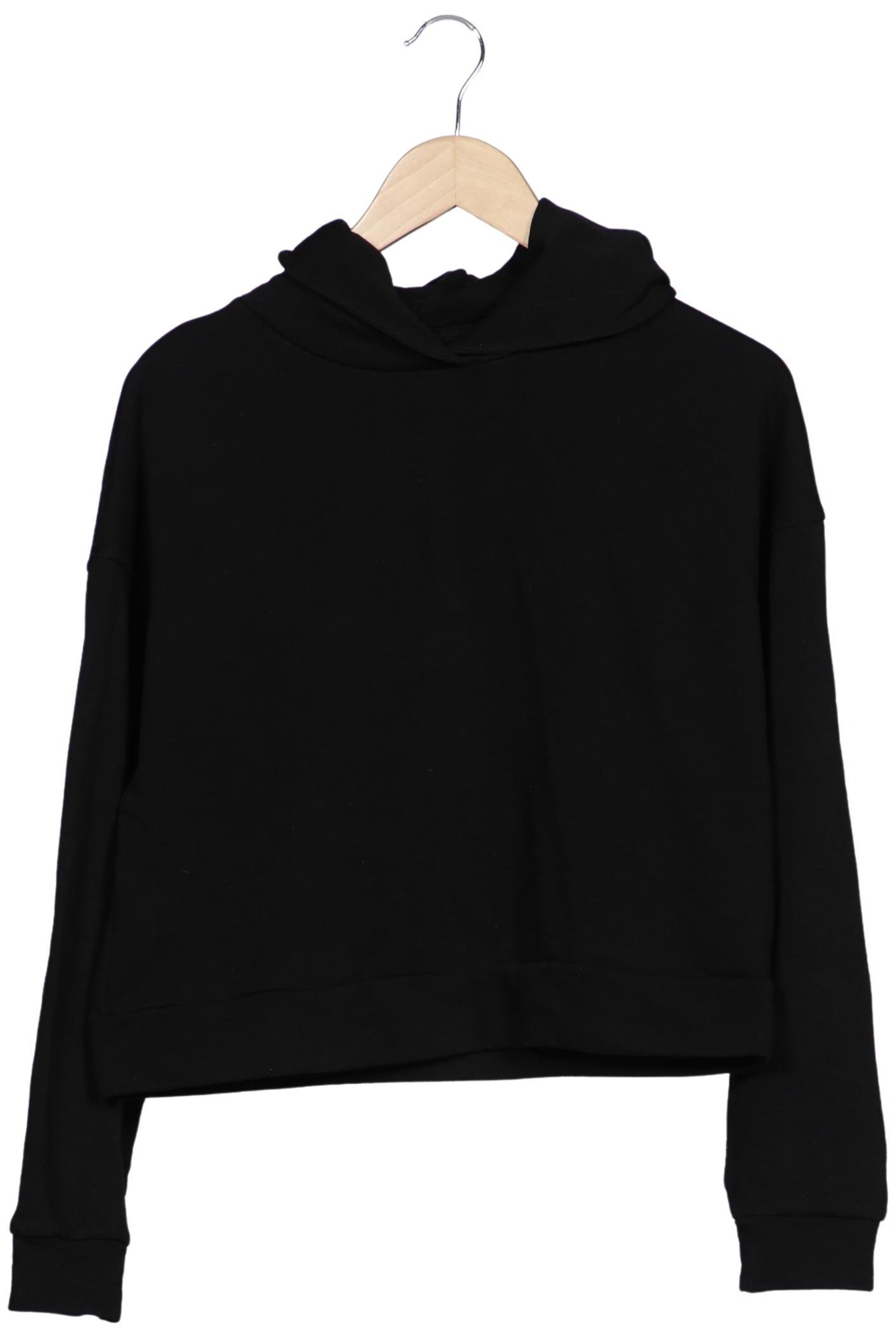 JDY Sweatshirt & Zip-Up Hoodie in L in Black: front