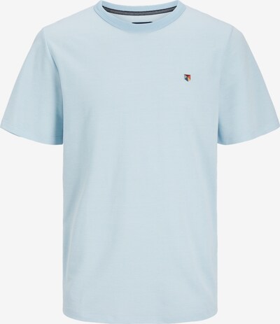 JACK & JONES T-Shirt 'BLUWIN' en bleu marine / bleu clair / curry / rouge, Vue avec produit