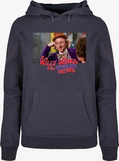 ABSOLUTE CULT Sweatshirt 'Willy Wonka And The Chocolate Factory - Condescending Wonka' in grau / mischfarben, Produktansicht