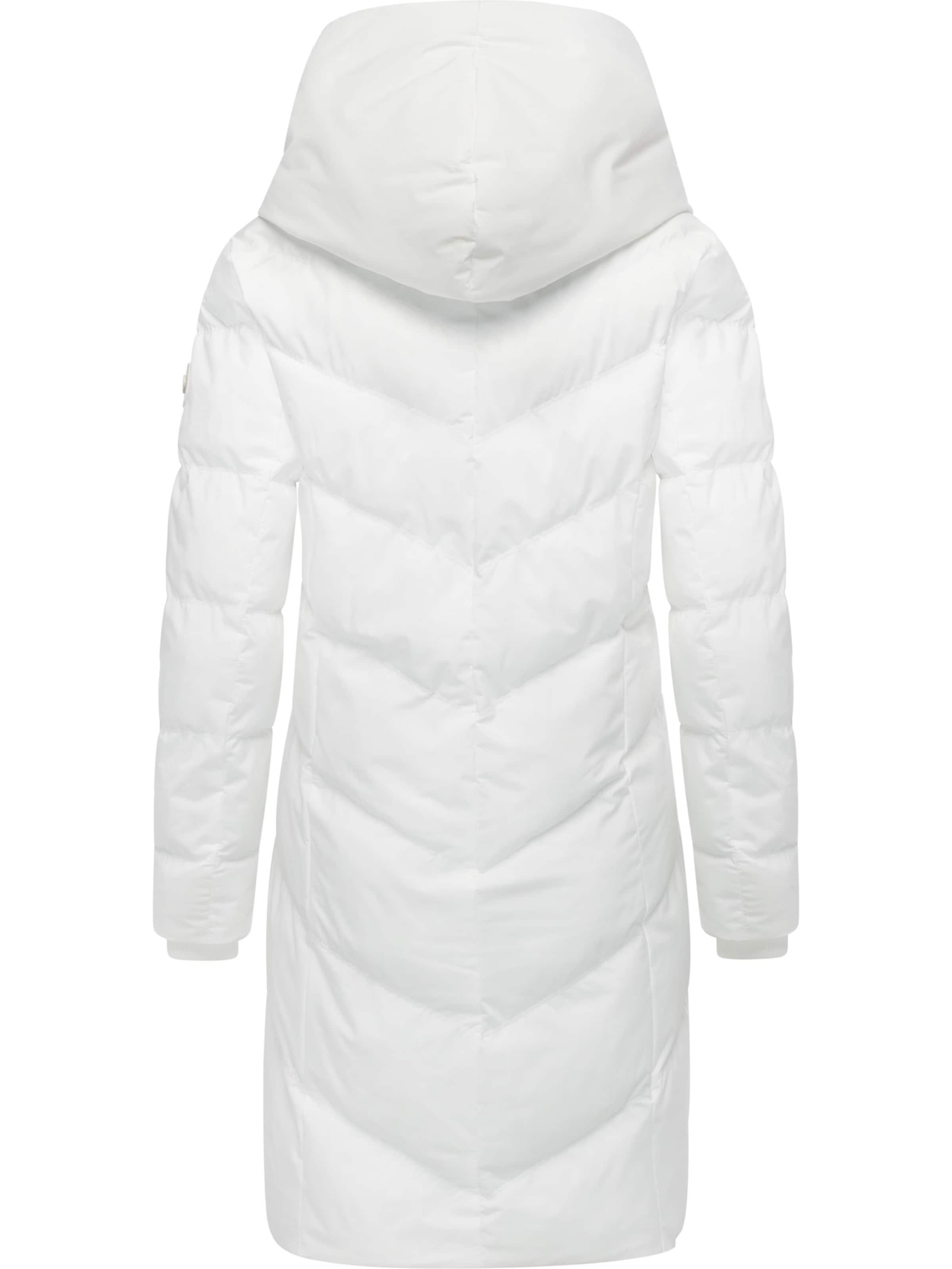 Ragwear Winter Coat 'Natalka' in White