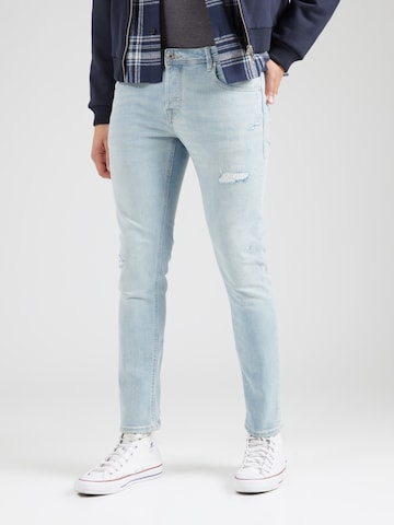 JACK & JONES Slimfit Jeans 'JJIGlenn JJCole' in Blau: Vorderseite