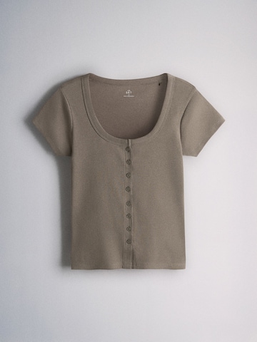 The Set Strickjacke in Beige