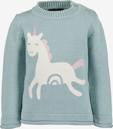 Pull-over BLUE SEVEN en bleu : devant