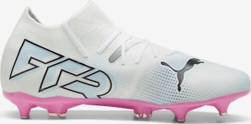 PUMA Футболни обувки 'Future 7 Match' в бяло
