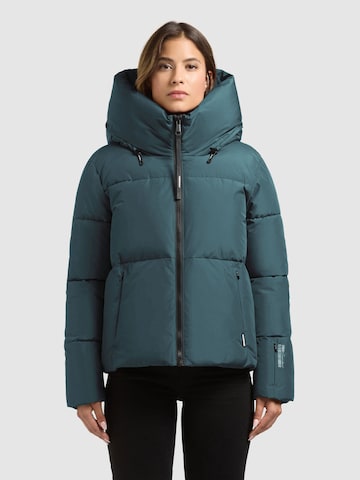 khujo - Chaqueta de invierno 'Audrey2' en verde: frente