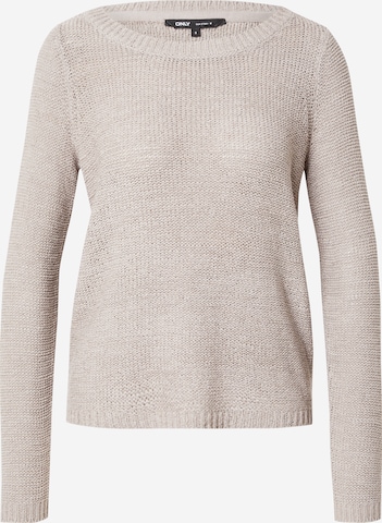 ONLY Sweater 'ONLGeena' in Grey: front