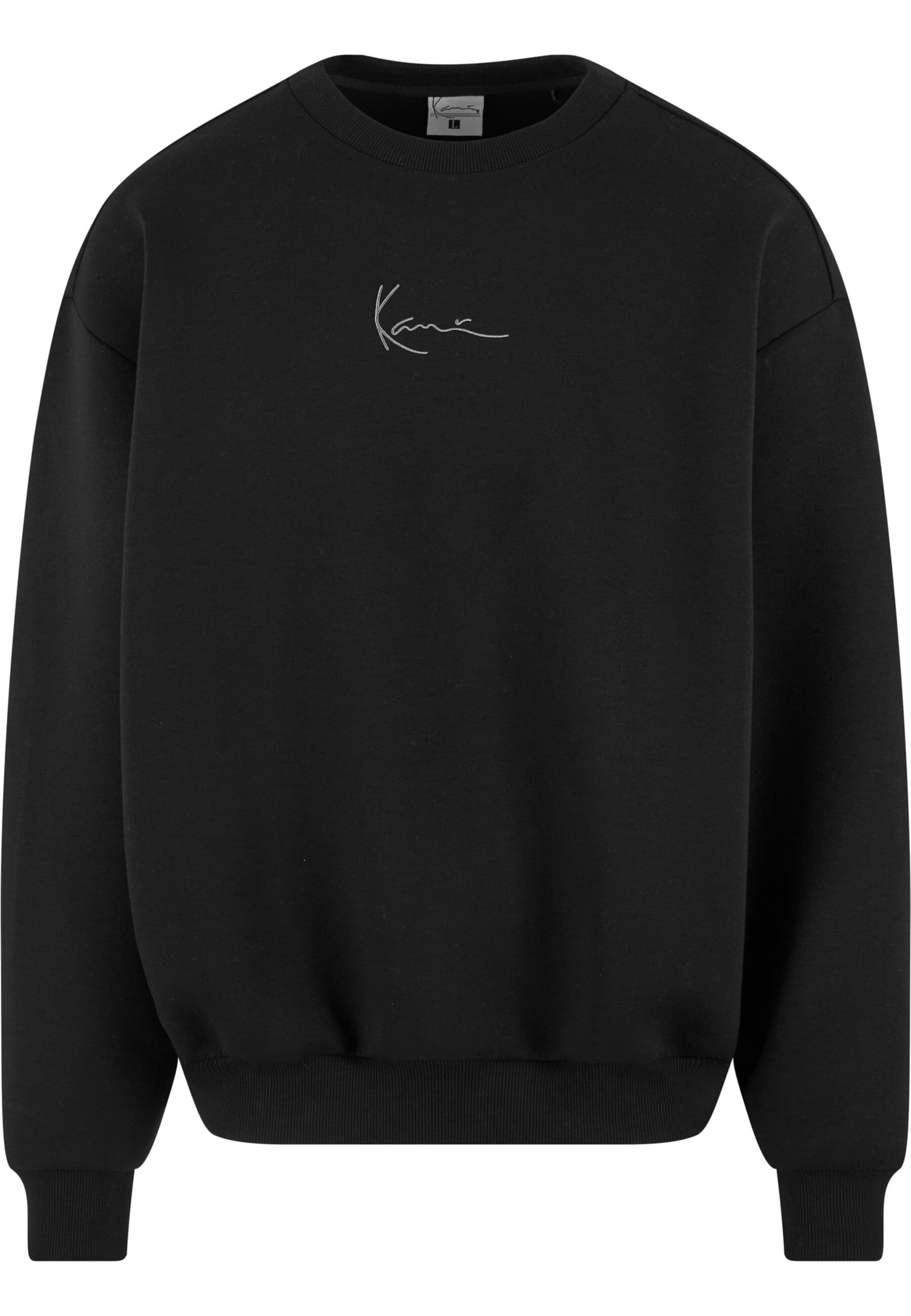 Karl Kani Sweatshirt in Black: front