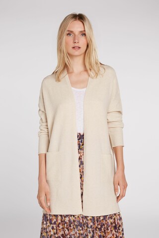 SET Knit Cardigan in Beige: front