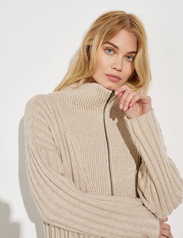 mbym Knitted dress in Beige