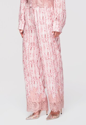 Ombre Wide leg Broek in Roze