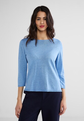 STREET ONE Sweater in Blue: front