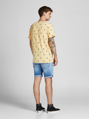 Maglietta 'Positano' di JACK & JONES in giallo