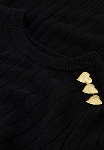 Robes en maille Fabienne Chapot en noir