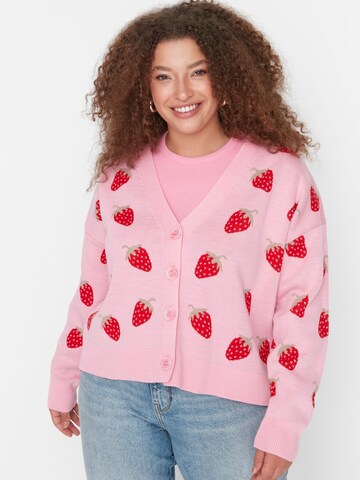 Trendyol Curve Kofta i rosa: framsida