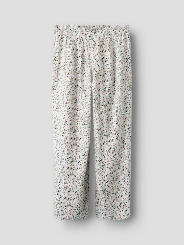 NAME IT Wide leg Παντελόνι 'NKFVELMA' σε λευκό