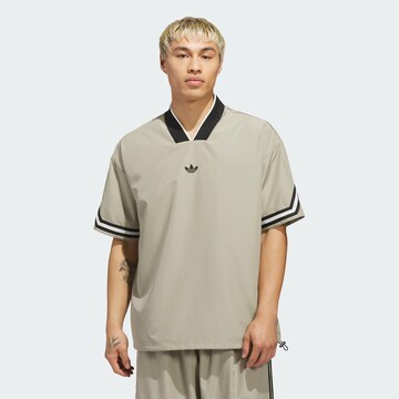 ADIDAS ORIGINALS Shirt in Brown: front